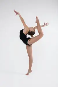 gymnast with no flexibility general deduction