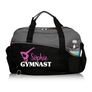 personalized gymnastics duffel bag