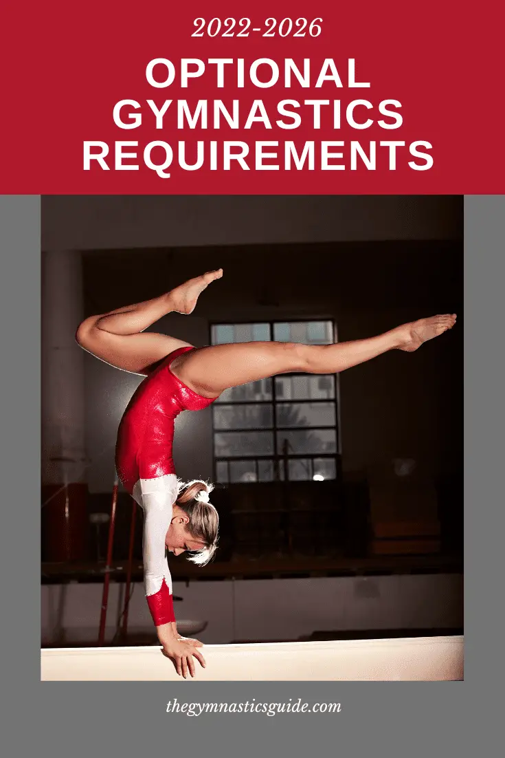 2022-2026 Optional Gymnastics Requirements